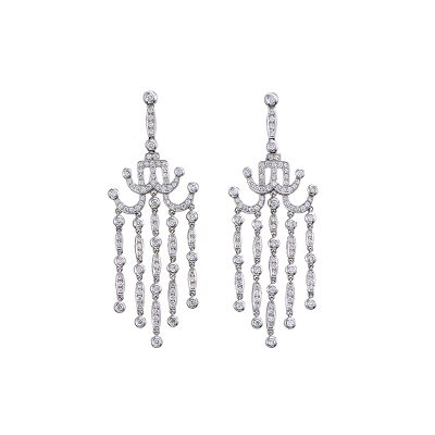 Chandelier Diamond Earrings