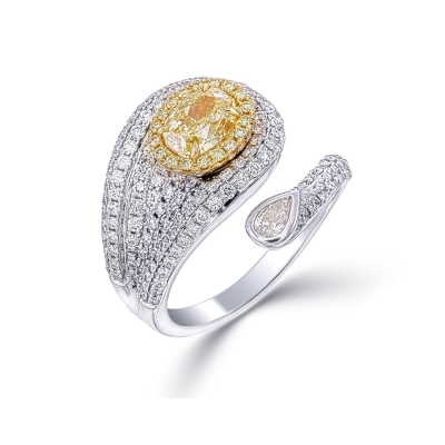 Fancy Yellow Diamond Ring