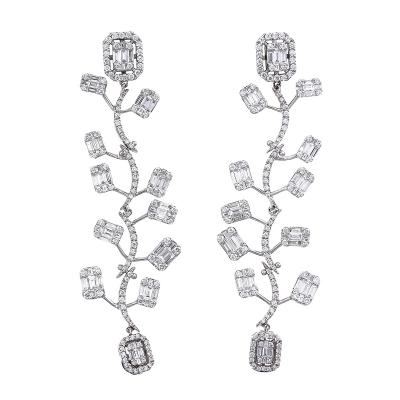 Chandelier Diamond Earrings