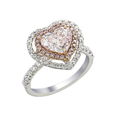 Fancy Light Pink Diamond Ring